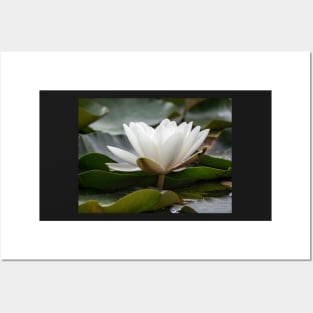 White Water Lily Posters and Art